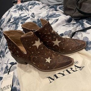 Myra star studded boot
